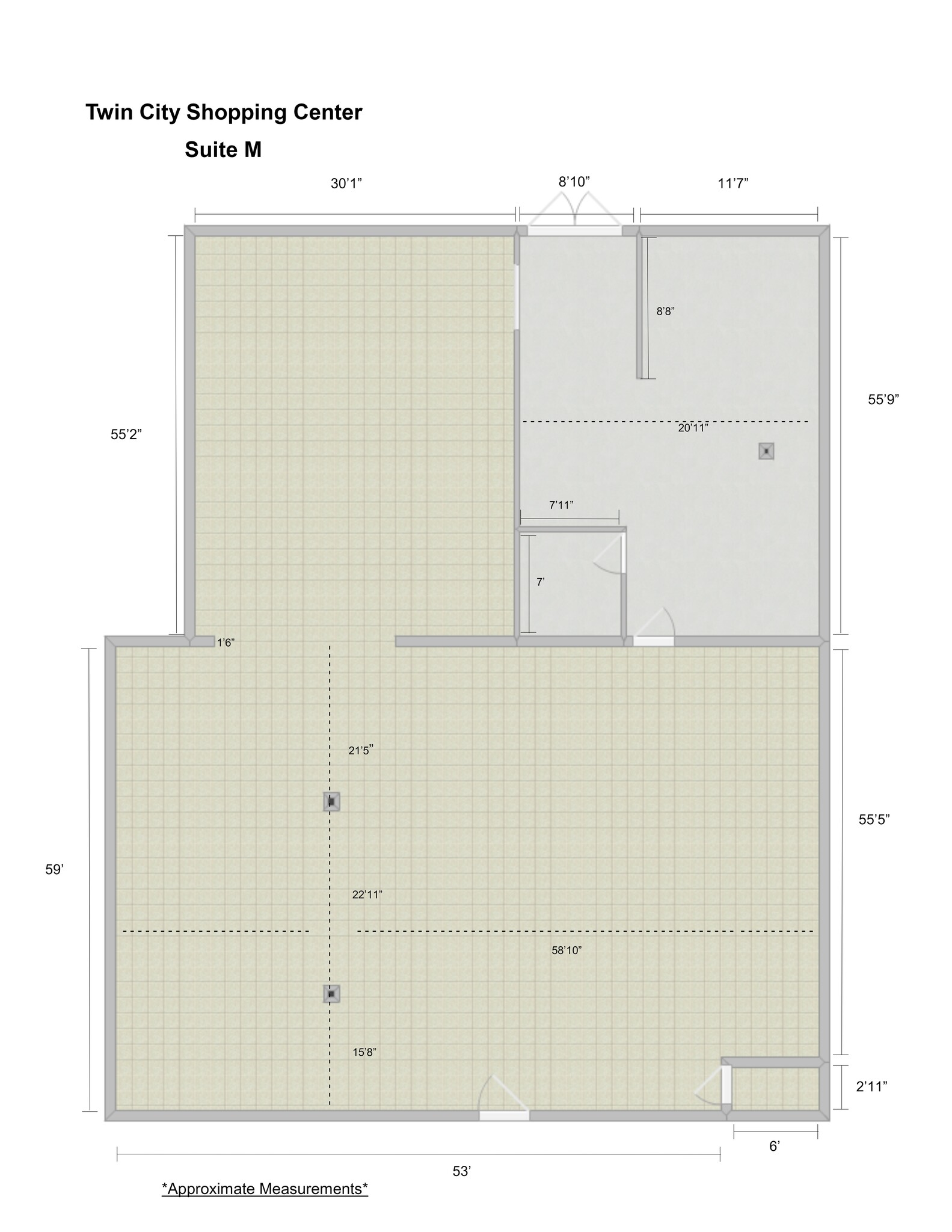 700-780 Ocean Beach Hwy, Longview, WA à louer Plan de site- Image 1 de 6