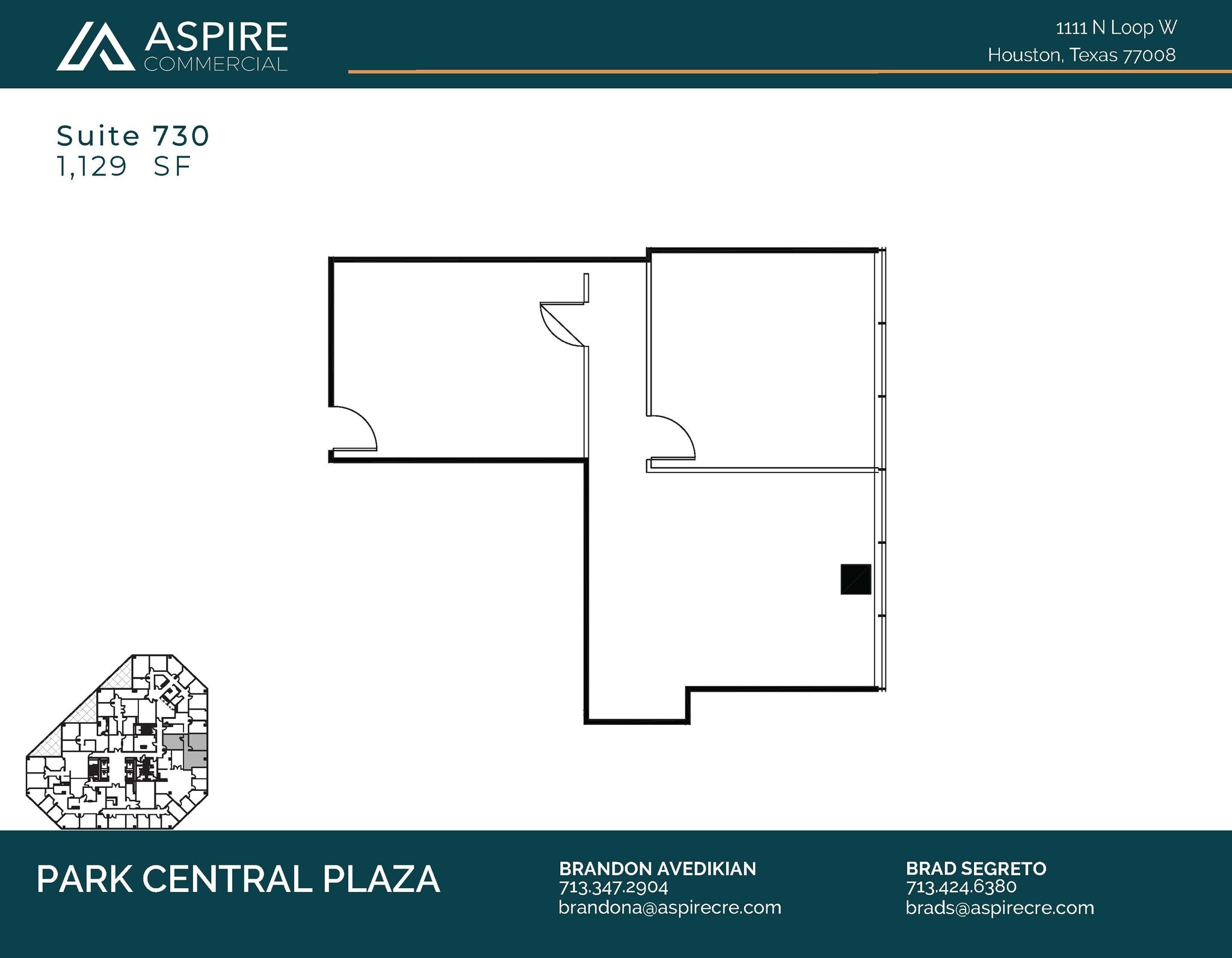 1111 N Loop W, Houston, TX for lease Floor Plan- Image 1 of 1