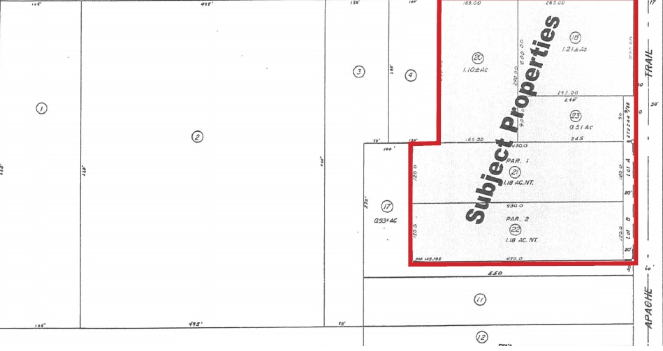 14030 Apache Trl, Cabazon, CA for sale - Plat Map - Image 3 of 11