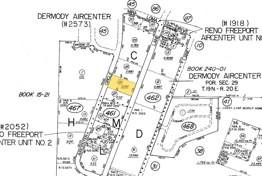 4815 Longley Ln, Reno, NV for lease - Plat Map - Image 3 of 5