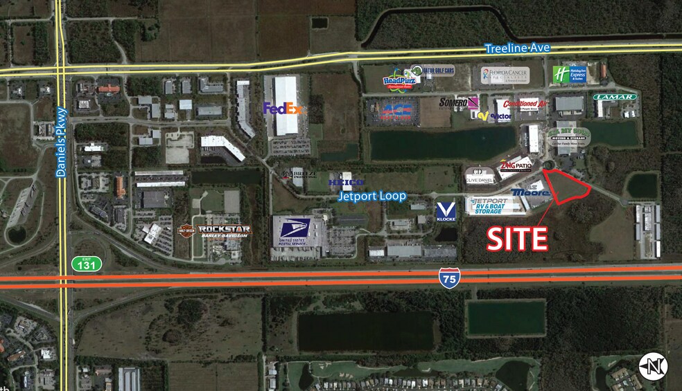 14660 Tarmac Ct, Fort Myers, FL à louer - Aérien - Image 3 de 3