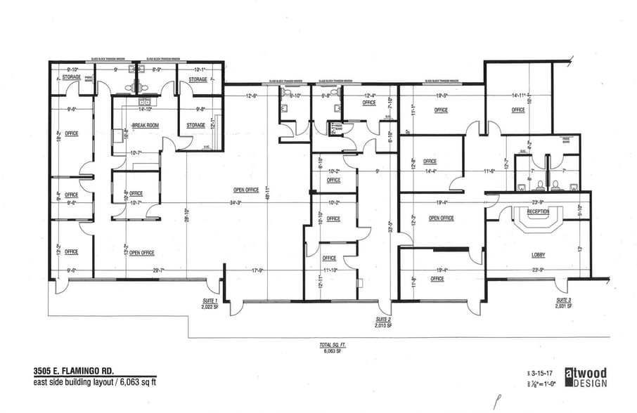 3505 E Flamingo Rd, Las Vegas, NV à vendre - Photo du bâtiment - Image 3 de 6