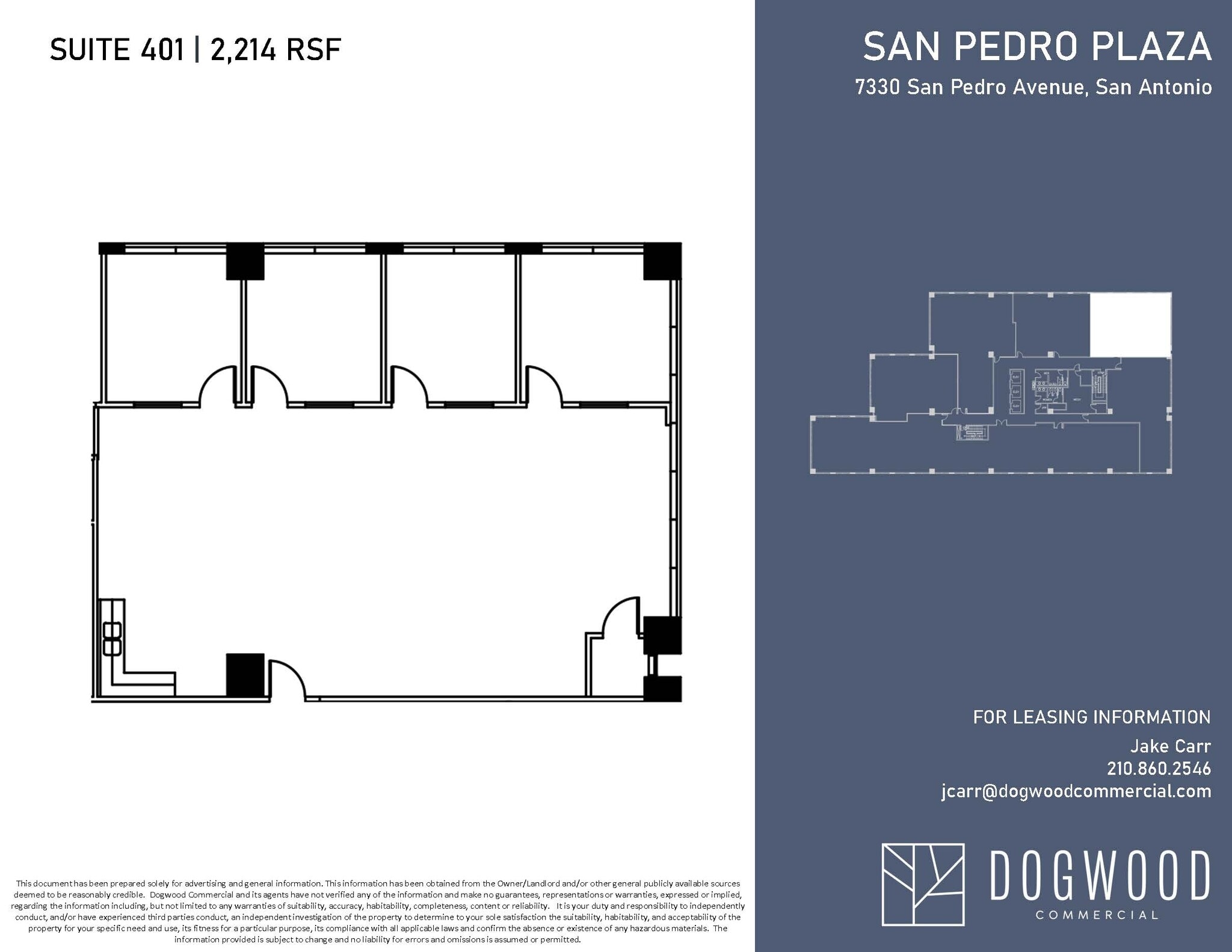 7330 San Pedro Ave, San Antonio, TX for lease Floor Plan- Image 1 of 1