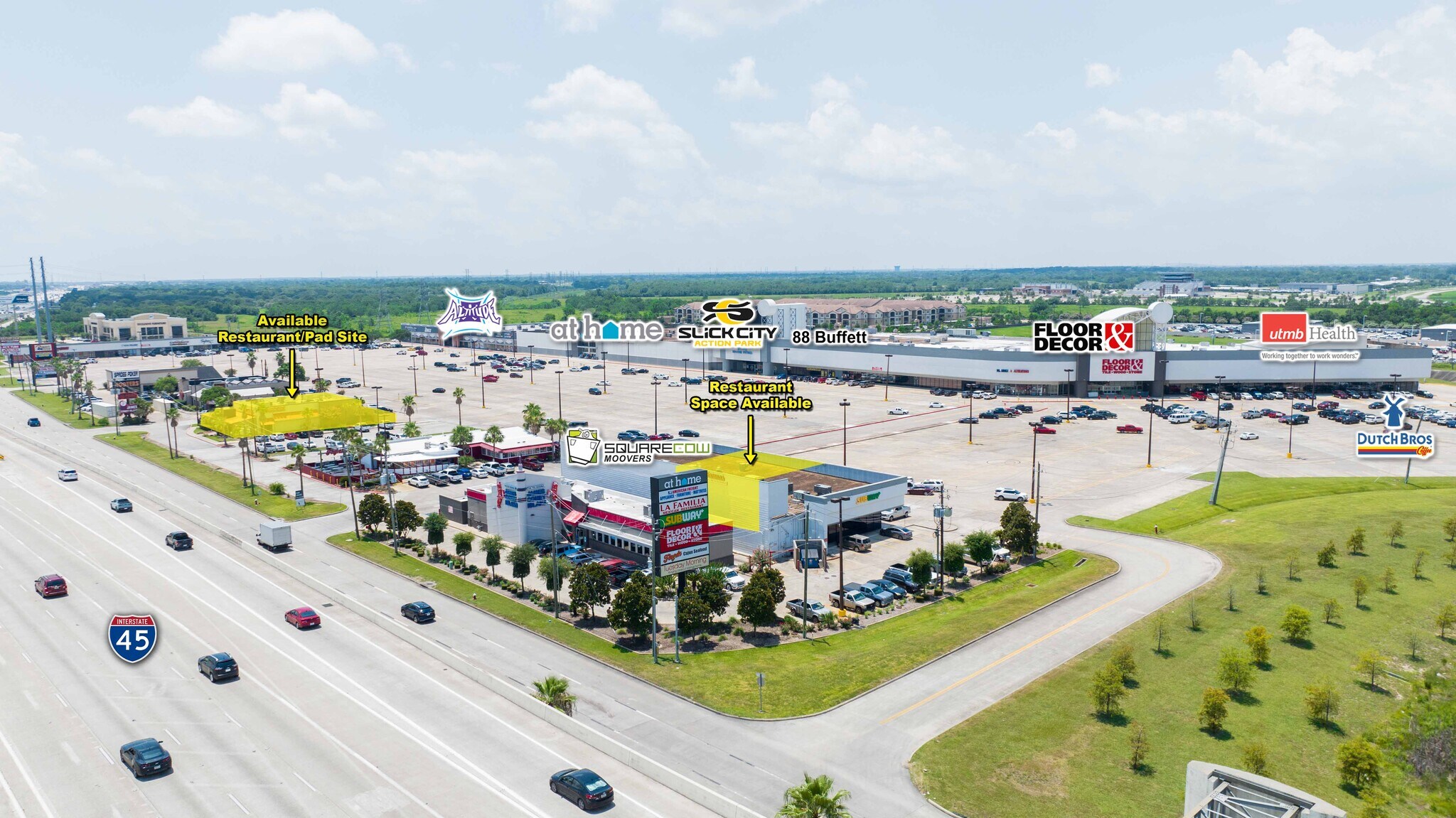 20730-20814 Gulf Fwy, Webster, TX à louer Photo du bâtiment- Image 1 de 6