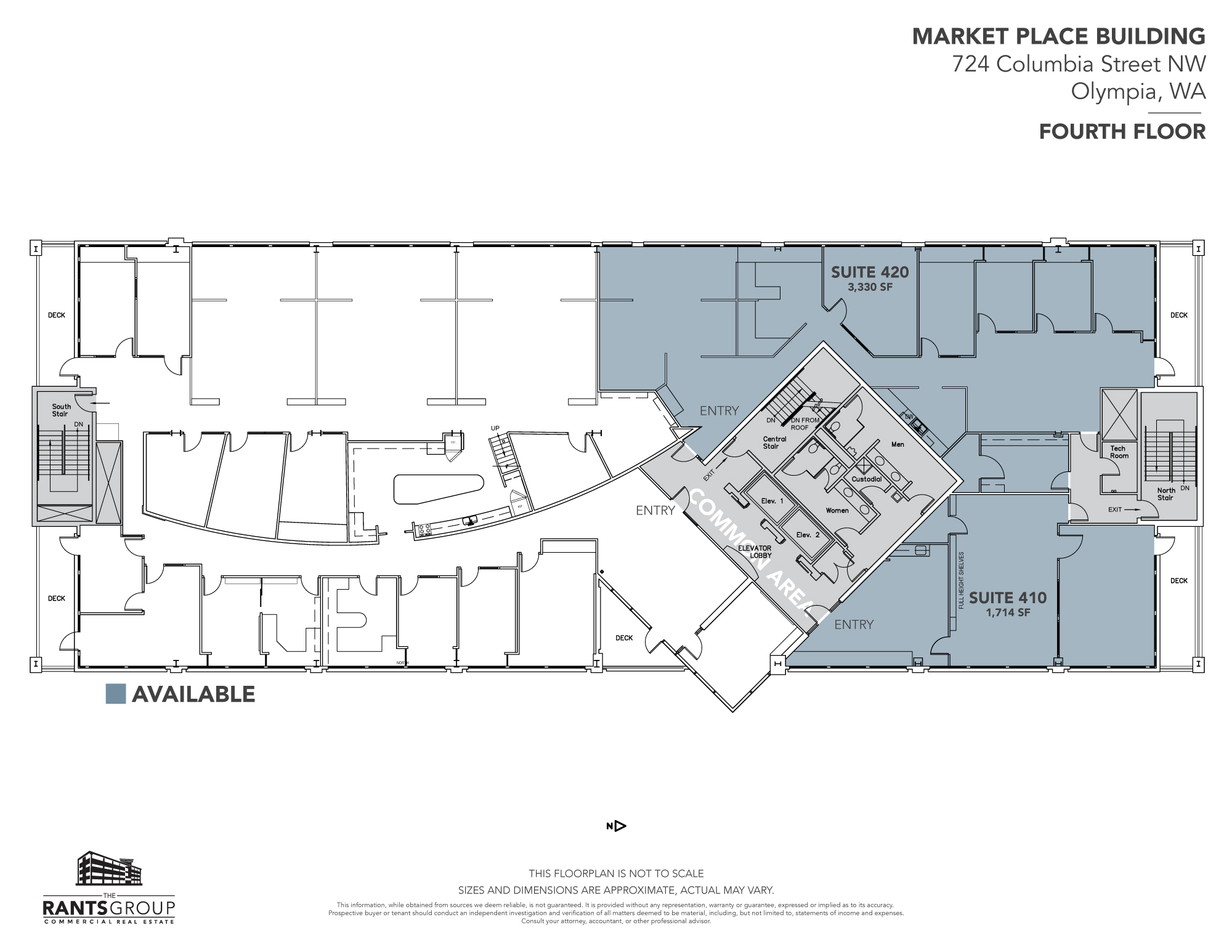 724 Columbia St NW, Olympia, WA à louer Plan d’étage- Image 1 de 14