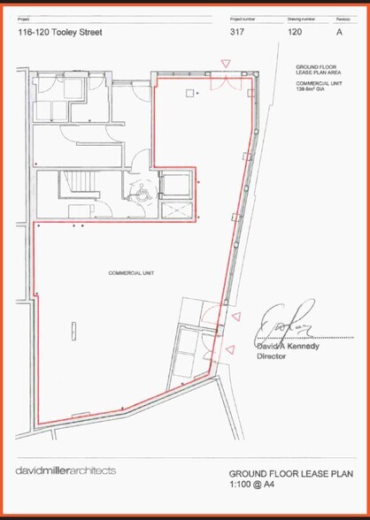 118 Tooley St, Londres à louer - Plan d’étage - Image 3 de 4