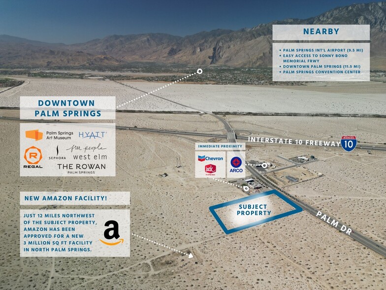 Palm Dr., Desert Hot Springs, CA for sale - Building Photo - Image 1 of 4