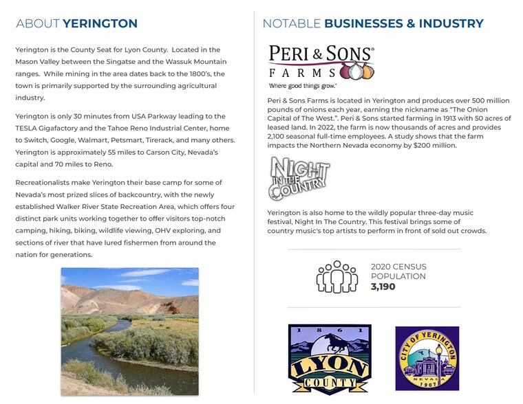 15 US Highway 95A N, Yerington, NV à vendre - Photo du bâtiment - Image 3 de 8