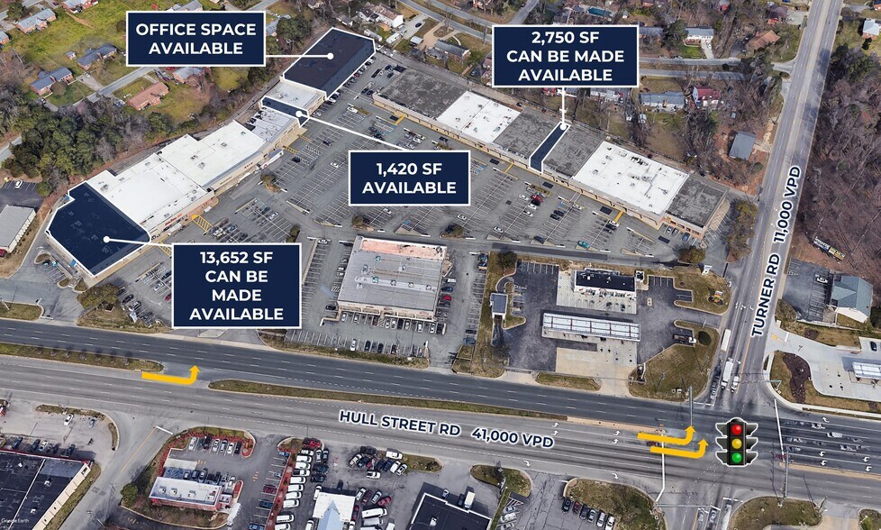 7100-7228 Hull Street Rd, Richmond, VA à louer - Photo du bâtiment - Image 3 de 7