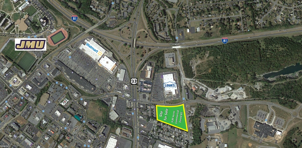 0 Country Club Rd, Harrisonburg, VA à vendre - Aérien - Image 2 de 9
