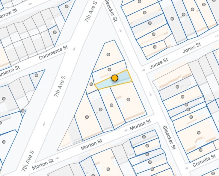 280 Bleecker St, New York, NY for lease - Plat Map - Image 2 of 4