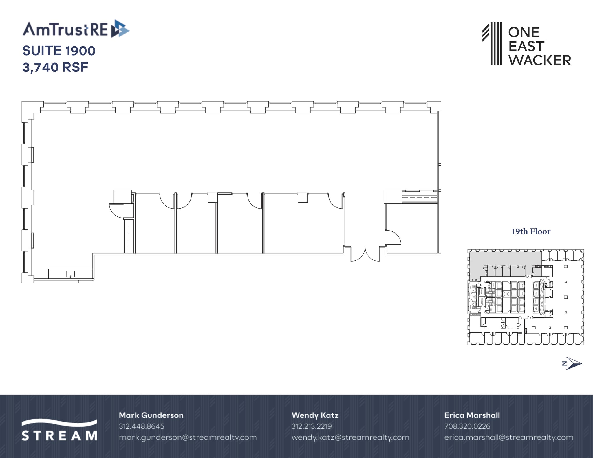 1 E Wacker Dr, Chicago, IL for lease Floor Plan- Image 1 of 1