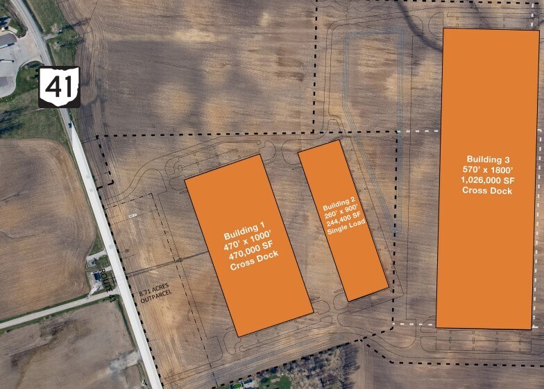 0 State Route 41, Jeffersonville, OH à louer - Plan de site - Image 2 de 4