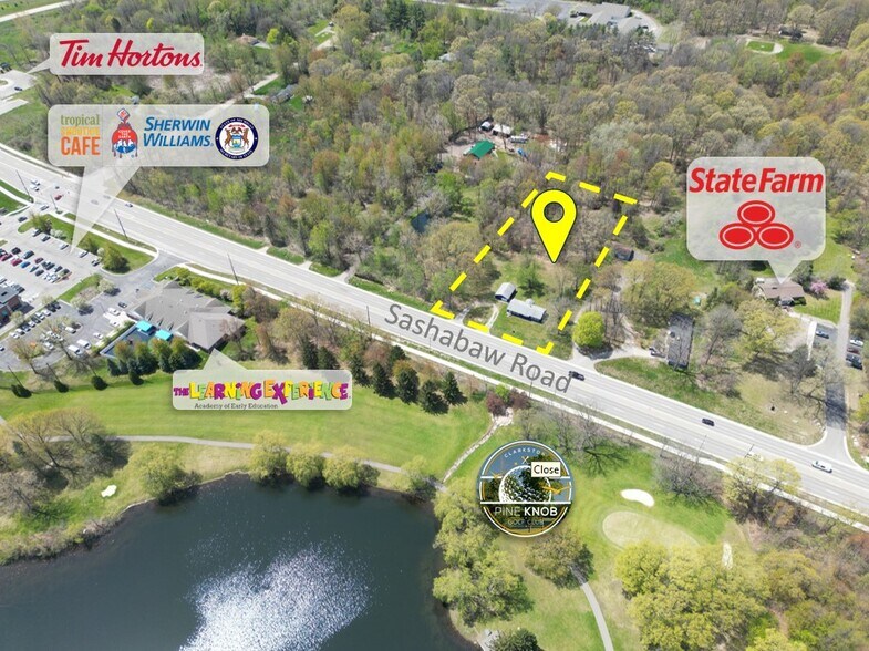 7165 Sashabaw Rd, Village of Clarkston, MI à vendre - Photo principale - Image 2 de 15