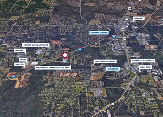 Plus de détails pour 6660 Theodore Dawes Rd, Theodore, AL - Terrain à vendre