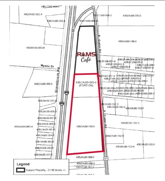 12906 S Crater Rd, Petersburg, VA for sale - Plat Map - Image 2 of 2