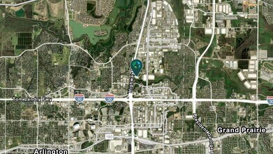 1300 N State Highway 360, Grand Prairie, TX - Aerial  map view