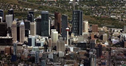 400 4th Ave SW, Calgary, AB - Aerial map view
