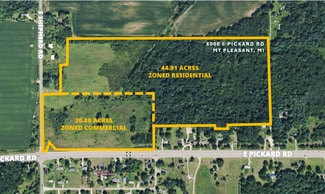 More details for 8000 E Pickard Rd, Mount Pleasant, MI - Land for Sale