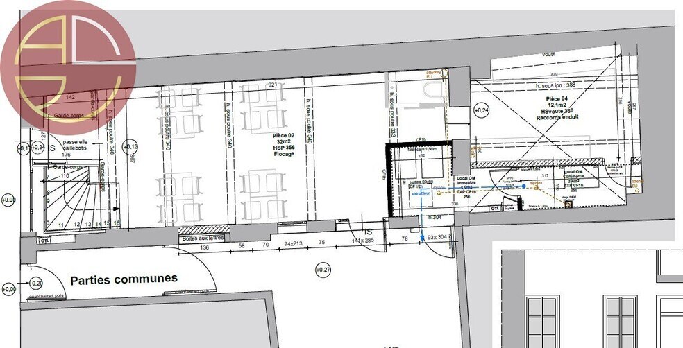 Retail in Toulouse for lease - Floor Plan - Image 1 of 2