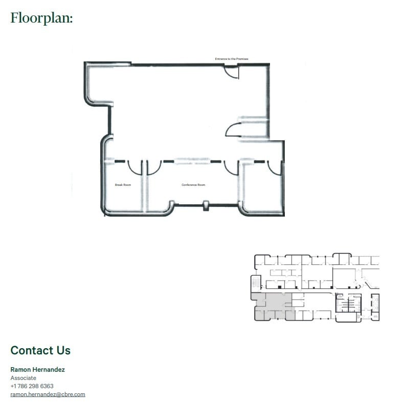 790 NW 107th Ave, Miami, FL for lease Floor Plan- Image 1 of 6