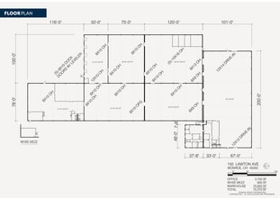 150 Lawton Ave, Monroe, OH for lease Floor Plan- Image 2 of 6