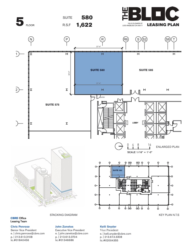 700 S Flower St, Los Angeles, CA for lease Floor Plan- Image 1 of 1