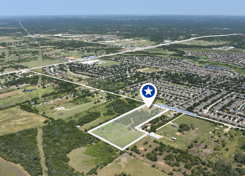 945 Old Black Colony Rd, Buda, TX à vendre - Aérien - Image 3 de 4