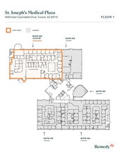 6565 E Carondelet Dr, Tucson, AZ à louer Plan d’étage- Image 1 de 1