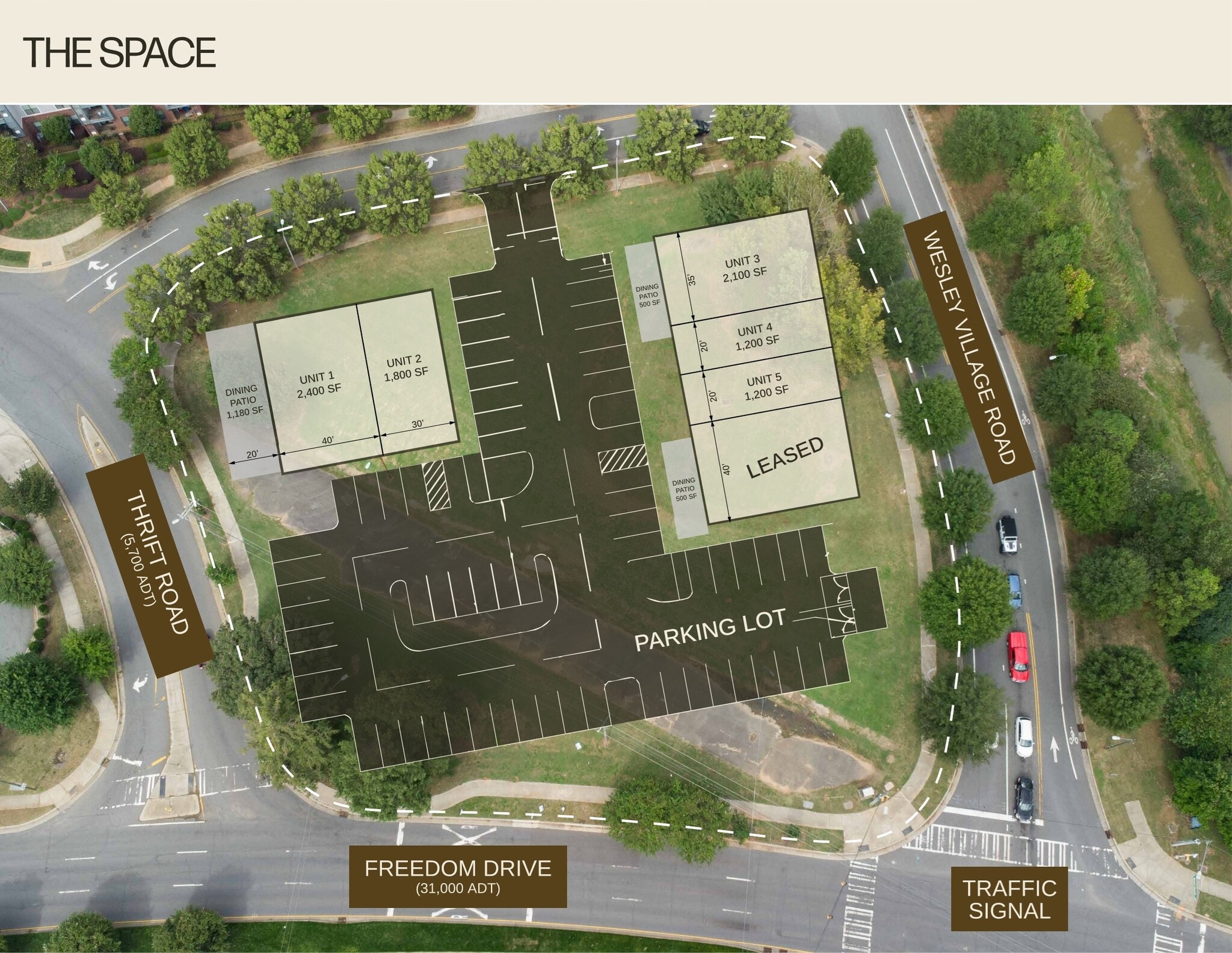 2002 Thrift Rd, Charlotte, NC for lease Site Plan- Image 1 of 1