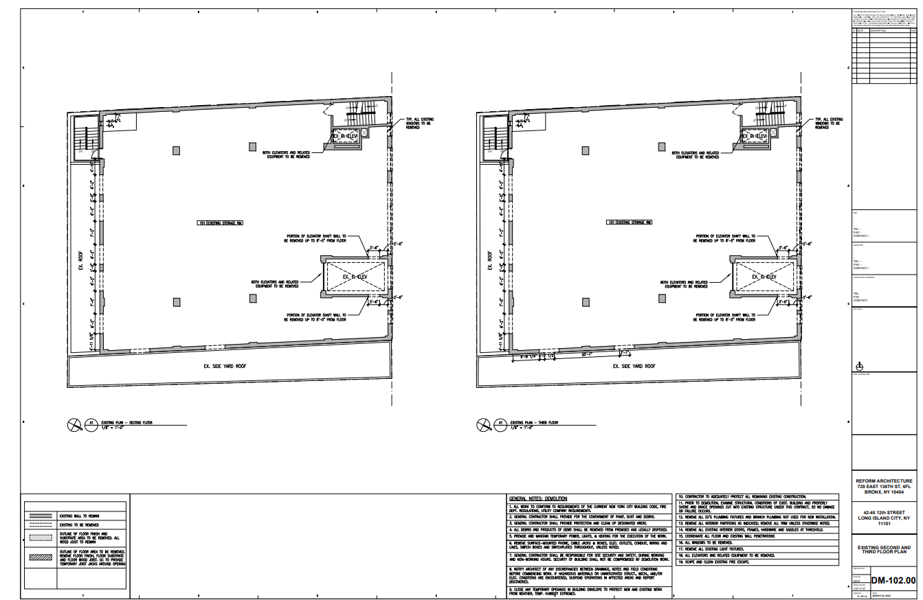 42-45 12th St, Long Island City, NY à louer Plan d  tage- Image 1 de 2