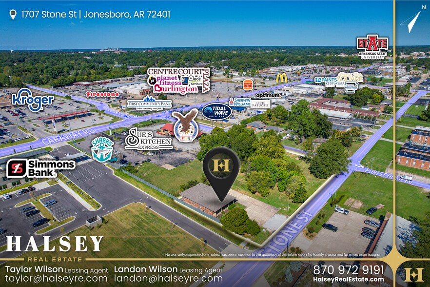 1707 Stone St, Jonesboro, AR à louer - Photo du bâtiment - Image 3 de 4