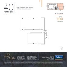 4041 N Central Ave, Phoenix, AZ for lease Floor Plan- Image 1 of 1