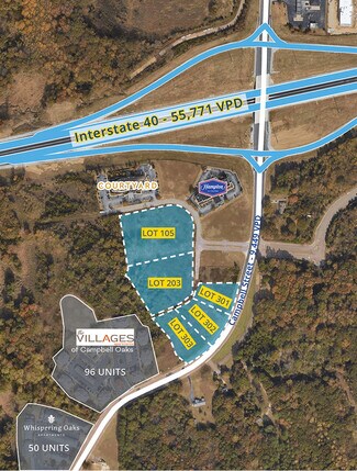 Plus de détails pour Campbell St, Jackson, TN - Terrain à vendre