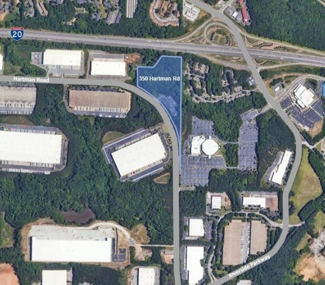 350 Hartman Rd, Austell, GA for sale - Aerial - Image 2 of 10