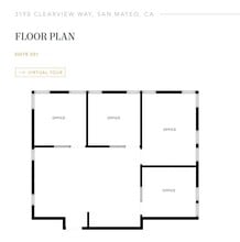 3190 Clearview Way, San Mateo, CA for lease Floor Plan- Image 1 of 1