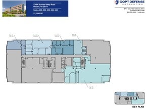 13454 Sunrise Valley Dr, Herndon, VA à louer Plan de site- Image 2 de 2