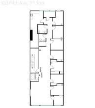 103 Fifth Ave, New York, NY à louer Plan d’étage- Image 2 de 2
