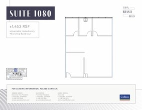 330 N brand Blvd, Glendale, CA for lease Floor Plan- Image 1 of 1