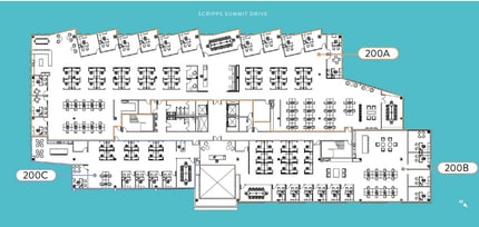 12121 Scripps Summit Dr, San Diego, CA à louer Plan d’étage- Image 1 de 1