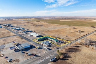 1208 N Colorado Ave, Brush, CO - Aerial  map view