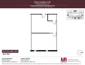 900 Skokie Blvd, Northbrook, IL for lease Floor Plan- Image 1 of 1