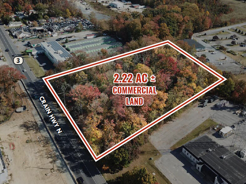 MD Route 3 N - Plot 1-3, Gambrills, MD for sale - Aerial - Image 1 of 3