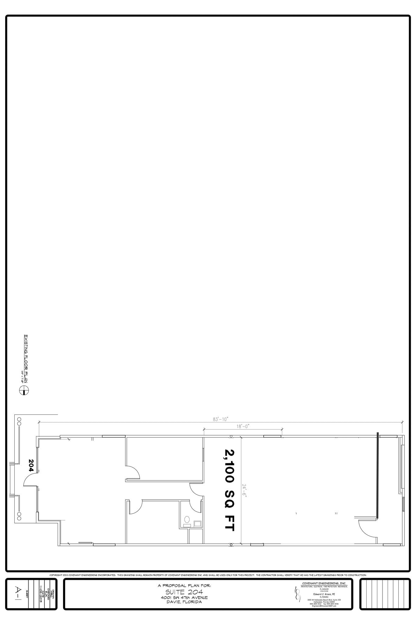 4101 SW 47th Ave, Davie, FL for lease Site Plan- Image 1 of 1
