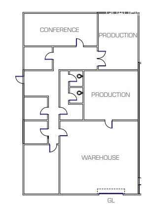 8545 Arjons Dr, San Diego, CA for lease Floor Plan- Image 1 of 1