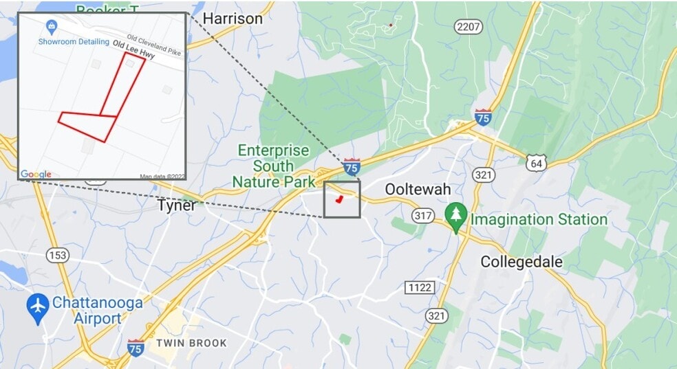 0 Old Lee Hwy, Ooltewah, TN for sale - Plat Map - Image 3 of 3