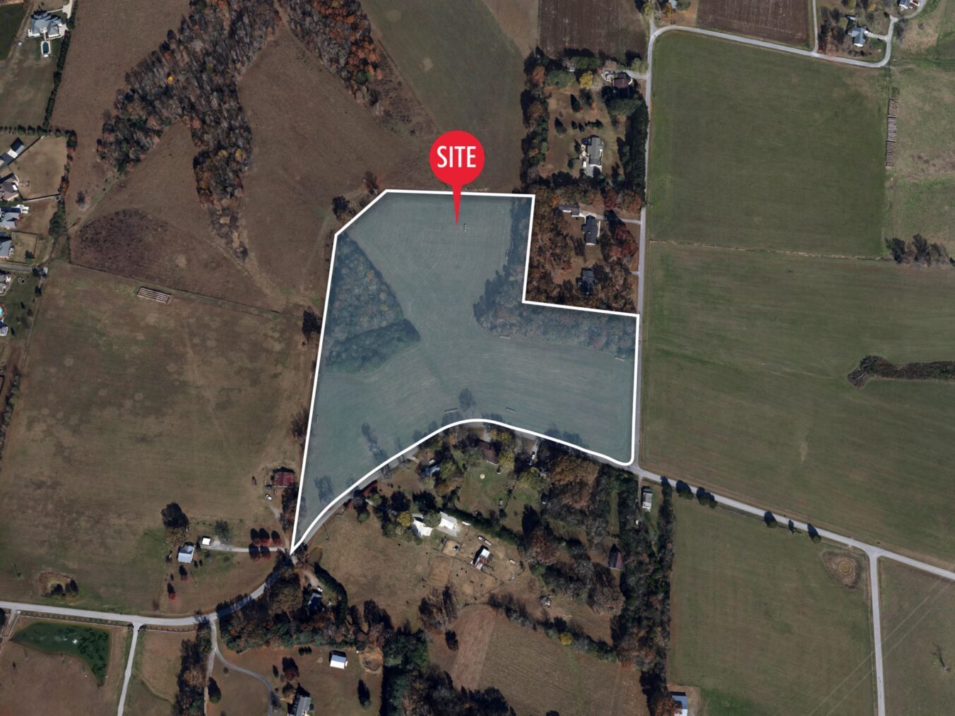 1337 Ovoca Lake Rd, Tullahoma, TN à vendre Plan de site- Image 1 de 1