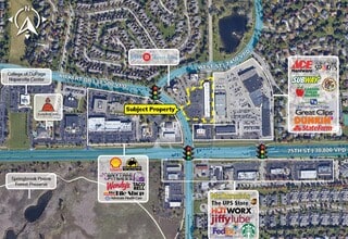 1292 S Rickert Dr, Naperville, IL - AERIAL map view