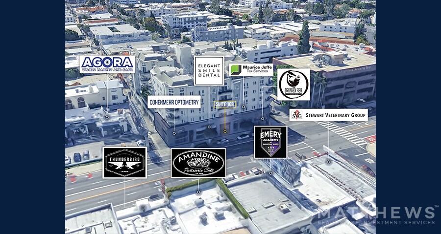 12222 Wilshire Blvd, Los Angeles, CA à louer - Aérien - Image 3 de 3