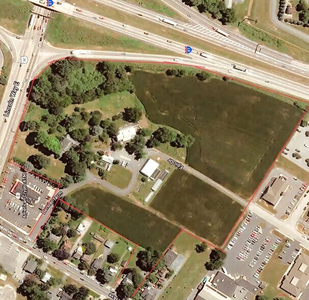 1120 Lincoln Way E, Chambersburg, PA à vendre - Aérien - Image 3 de 3